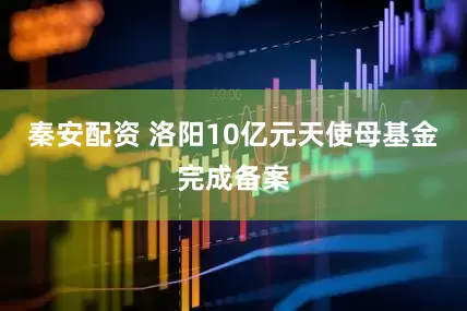 秦安配资 洛阳10亿元天使母基金完成备案