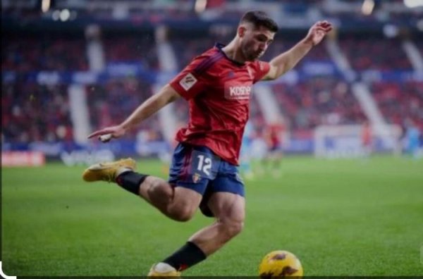 速盈所 世体：马竞在奥萨苏纳后卫阿雷索的争夺战中，领先毕巴、水晶宫