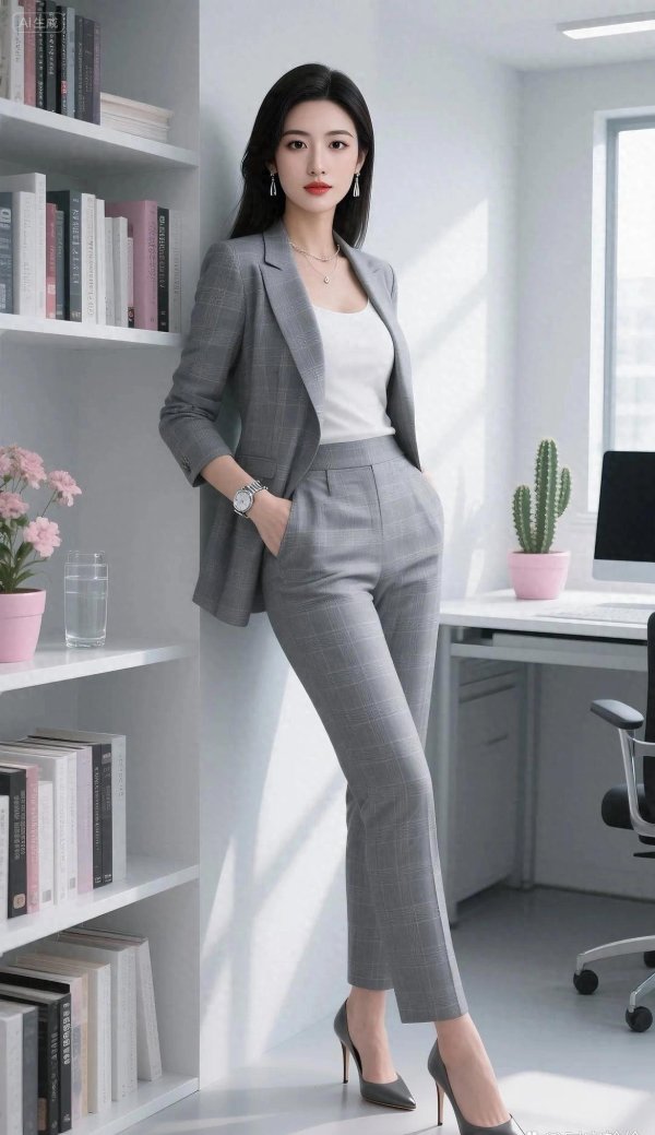 海证资本 优雅的办公室美女